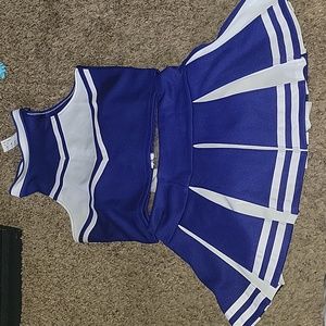 Big Girls' Women Cheerleader Costume Uniform Cheerleading Adult Dress Outfit Hal